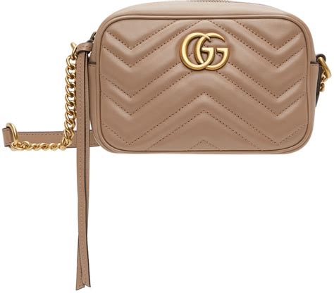 taupe gucci marmont camera|Gucci: Taupe Small GG Marmont 2.0 Camera Bag .